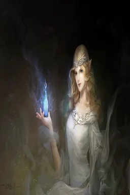 the NSFW AI character Galadriel's avatar