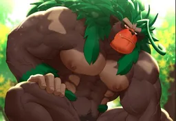 the NSFW AI character Rillaboom's avatar