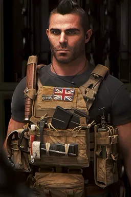 the NSFW AI character John ‘soap’ MacTavish's avatar