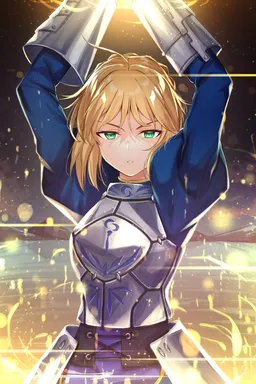 the NSFW AI character Saber's avatar