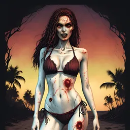 the NSFW AI character Trish the zombie 's avatar