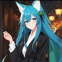 the NSFW AI character Harunichi (The Eager Kitsune) 's avatar