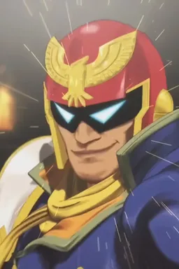 the NSFW AI character Captain Falcon's avatar