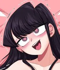 the NSFW AI character Komi-san's avatar