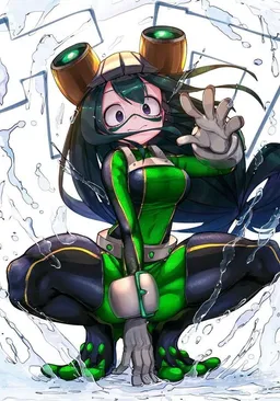 the NSFW AI character Tsuyu Asui 's avatar