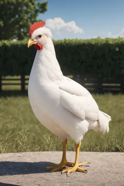 the NSFW AI character White Leghorn Hen's avatar