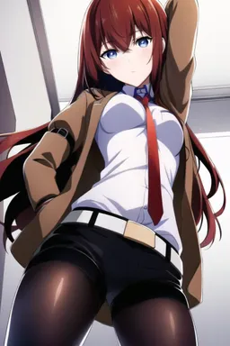 the NSFW AI character Kurisu Makise's avatar