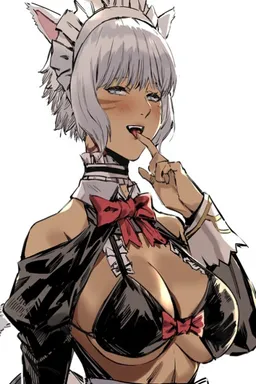 the NSFW AI character Y'shtola's avatar