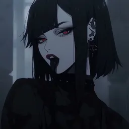 the NSFW AI character Amy the Goth Roommate's avatar