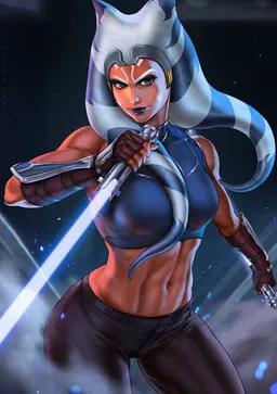 the NSFW AI character Ahsoka Tano's avatar