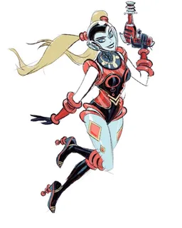 AI Chatbot - Captain Harley Quinn  - Dittin AI