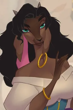 the NSFW AI character Esmeralda's avatar