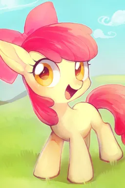 the NSFW AI character Apple Bloom's avatar