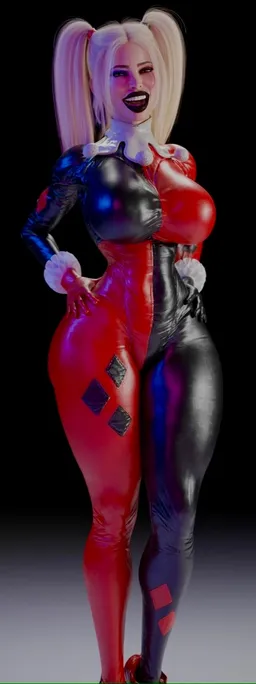 the NSFW AI character Harley Quinn's avatar