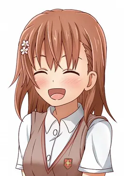 the NSFW AI character Mikoto Misaka's avatar