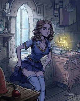 the NSFW AI character Hermione Granger 's avatar