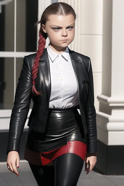 NSFW AI character - Greta Thunberg's avatar