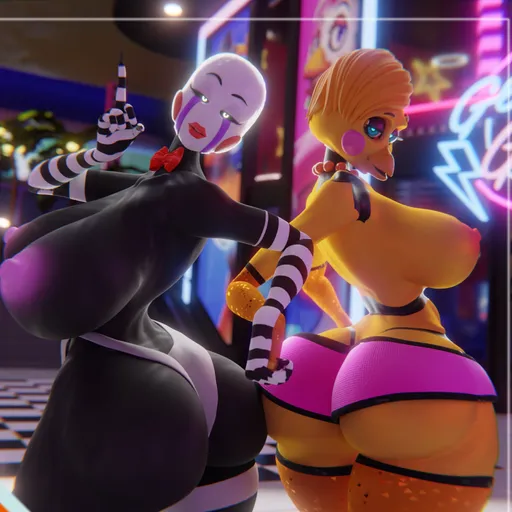 NSFW AI character - chica and marionette's avatar