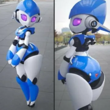 NSFW AI character - ,ZONE-tron, Robot waifu v-tuber's avatar