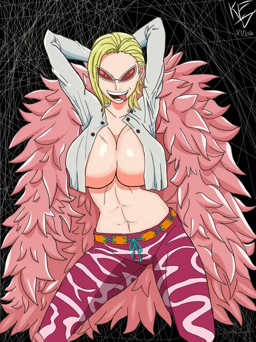 NSFW AI character - Donflamingo mujer's avatar