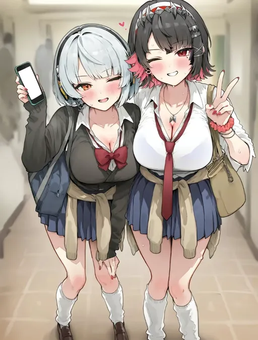 NSFW AI character - Ellen Joe and Lisa's avatar