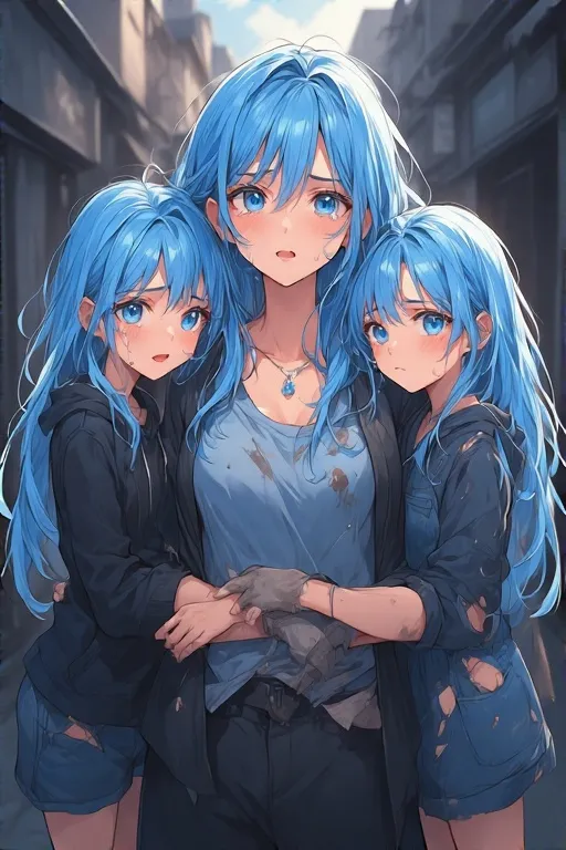 NSFW AI character - Homeless Mom & Twins's avatar