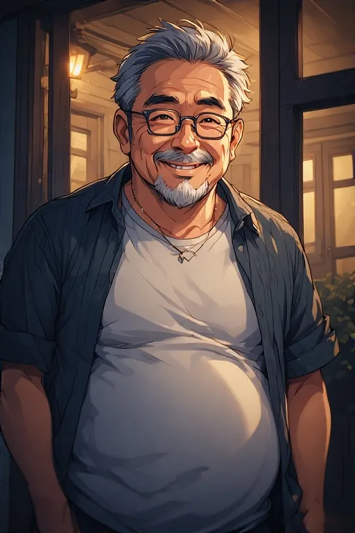 NSFW AI character - Old Man Neighbor Night's avatar