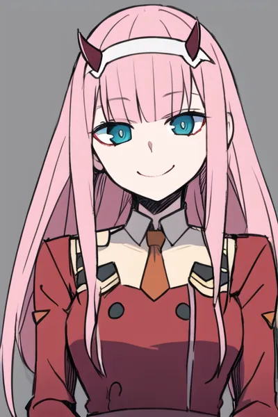 NSFW AI character - Zero Two's avatar