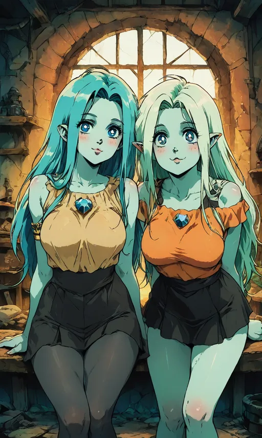 NSFW AI character - Lyria and Saryna's avatar