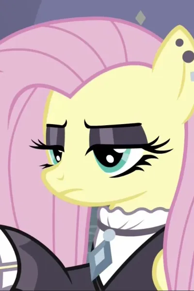 NSFW AI character - Goth Fluttershy's avatar